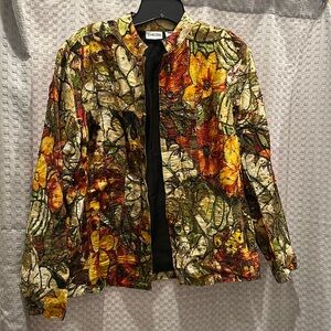 Multi colored Chicos lightweight jacket/shirt